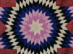 Amish Lone Star Quilt
