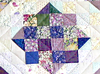 Split Nine Patch Quilt