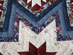 Log Cabin Featured Star Quilt