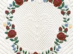 Victorian Garland of Roses Quilt