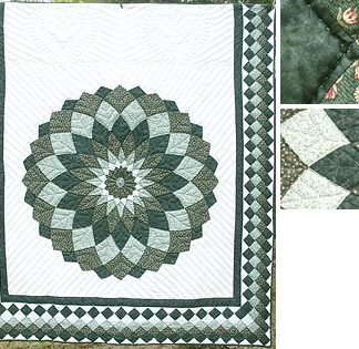 Giant Dahlia Quilt