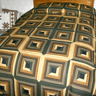 Mother's Log Cabin Quilt