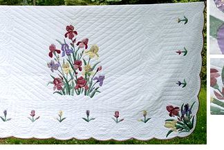 Iris Medallion Quilt